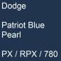 Preview: Dodge, Patriot Blue Pearl, PX / RPX / 780.